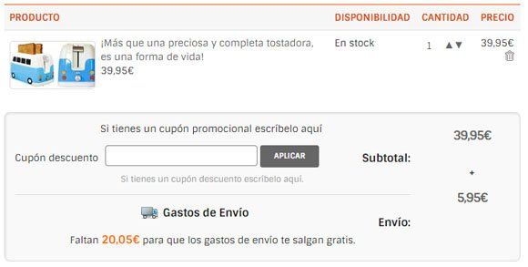 Código promocional Factoría de Regalos